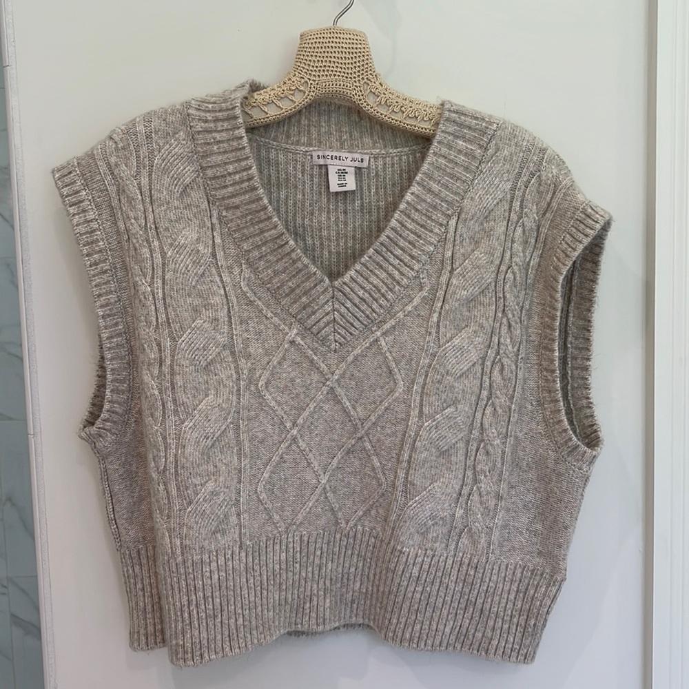 Sincerely Jules Sweater Vest